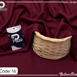 WASH & WEAR BOSKI(REDISH MEHROON)